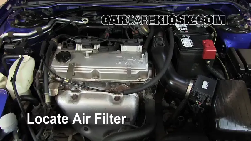 2005 Mitsubishi Eclipse Spyder GS 2.4L 4 Cyl. Air Filter (Engine)